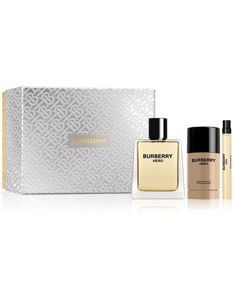 mens burberry cologne gift set|macy's Burberry gift set.